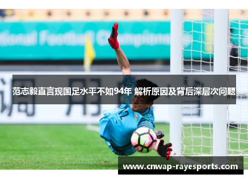 范志毅直言现国足水平不如94年 解析原因及背后深层次问题
