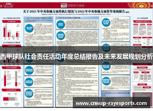 西甲球队社会责任活动年度总结报告及未来发展规划分析